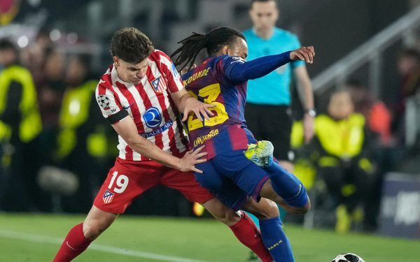 Agentul lui Kounde, în vizită la Barcelona
