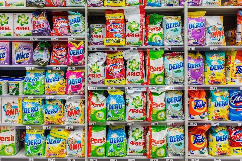Piața de detergent, aproape de 500 mil. euro. Ariel domină detașat