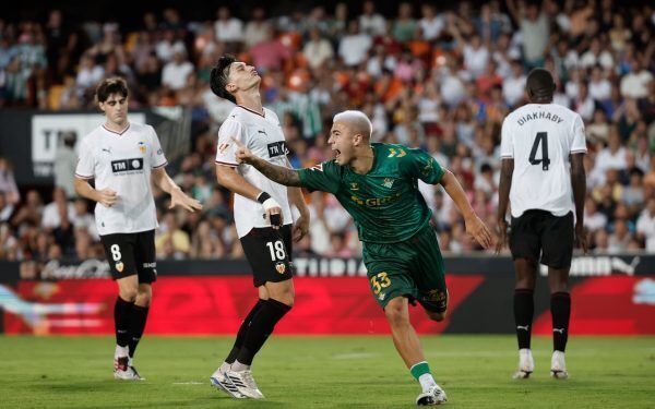 Betis bate Valencia: rezultatul și golul decisiv în La Liga
