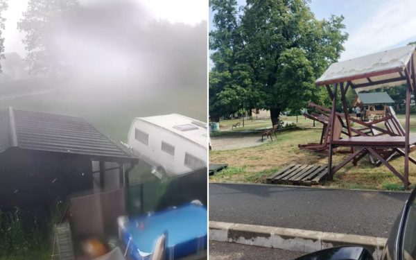 Furtună violentă în vestul țării: Maramureș, la pământ într-o clipă