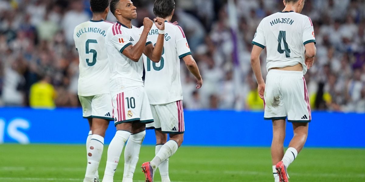 Mbappe, recital la revenirea lui Mourinho. Real Madrid umilește Real Sociedad 4-1