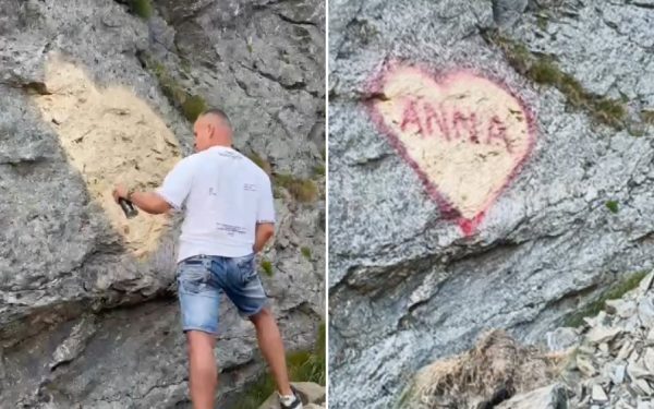 Femeie lașă, pe Transfăgărășan: „Anna, ține-ți prostul acasă!”
