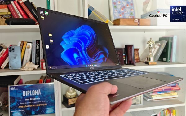 MSI Modern 16S AI+: Stilul se întâlnește cu performanța la birou
