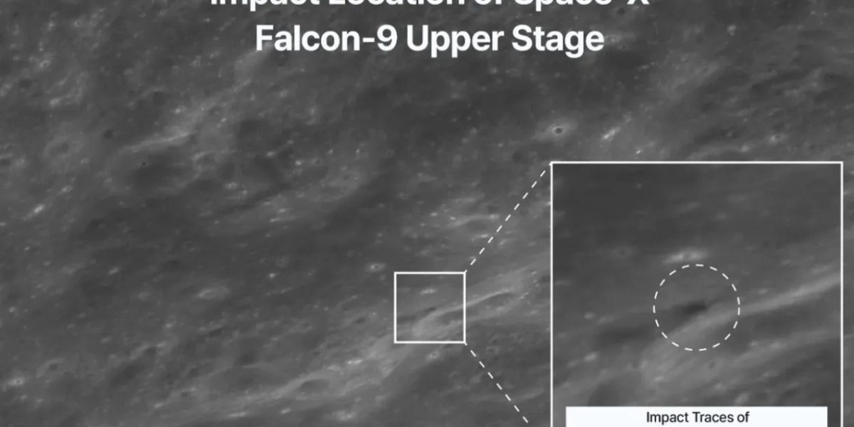 Crater SpaceX pe Lună: Primele imagini, motivul invizibilității terestre