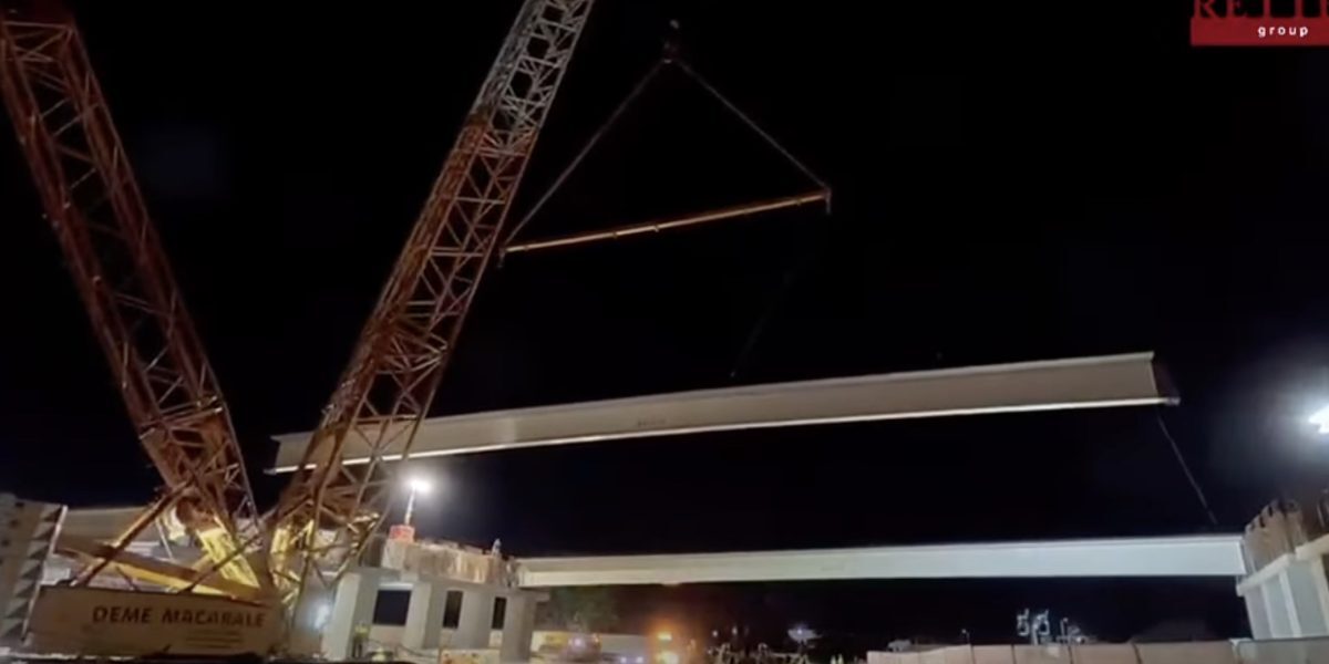 A0, ultima grindă montată! Final de capitol pe șantier