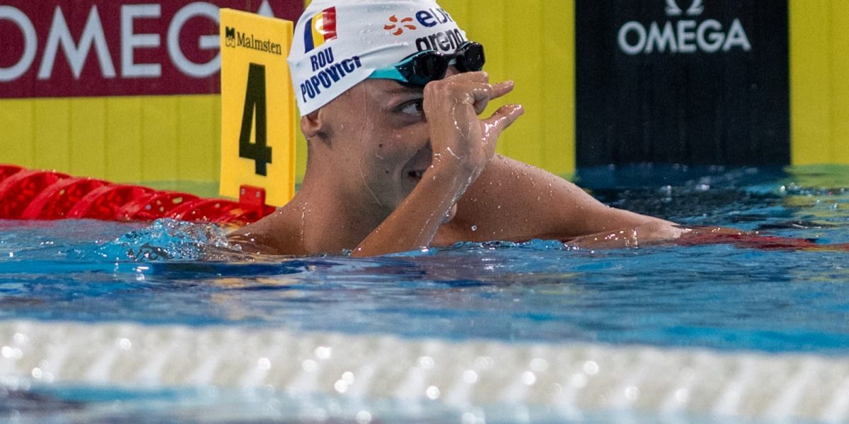 POPOVICI, AUR LA 100M LIBER! Parisul îi aparține