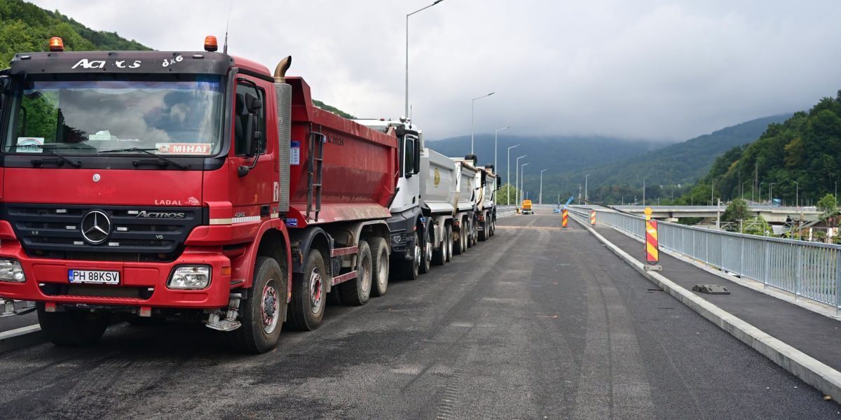 Centura de pe Valea Prahovei: Gata curând, trafic mai ușor pentru șoferi