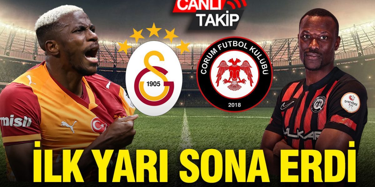 Galatasaray vs Çorum FK: Sumar LIVE