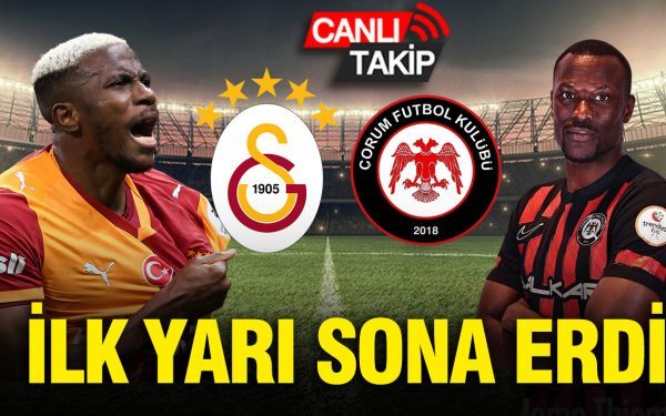 Galatasaray vs Çorum FK: Sumar LIVE