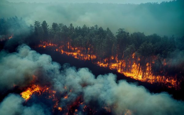 Gândacul PREDATOR: Atras de foc, un pericol nou pentru pădurile noastre