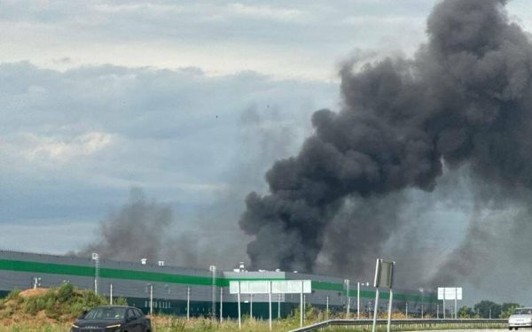 Rafinărie Gazprom, ținta dronelor ucrainene. Complexul a luat foc