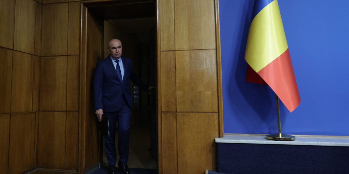 BOLCĂJEAN: Premierul Ilie Bolojan, declarații la 14:30