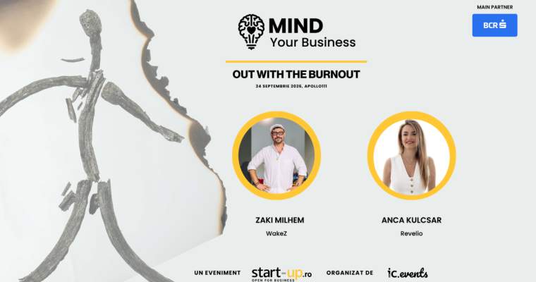 Startup-uri pentru mintea românilor, la Mind Your Business