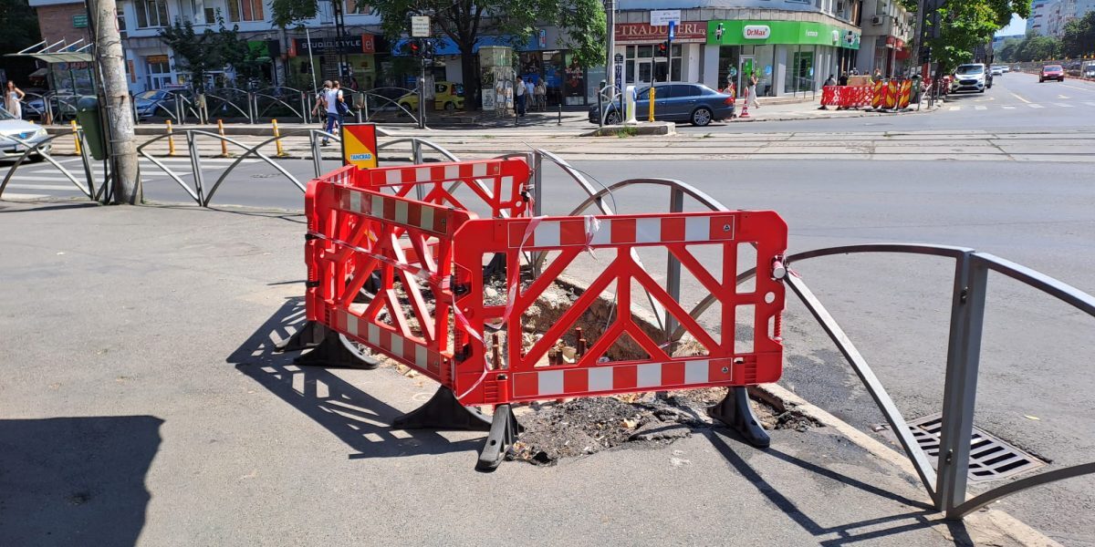București în șantier: Intersecția Turda-Mihalache, iadul șoferilor