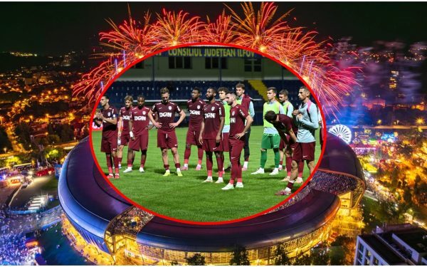 Atacant CFR Cluj, petrecere la Untold după 0-5. Foto