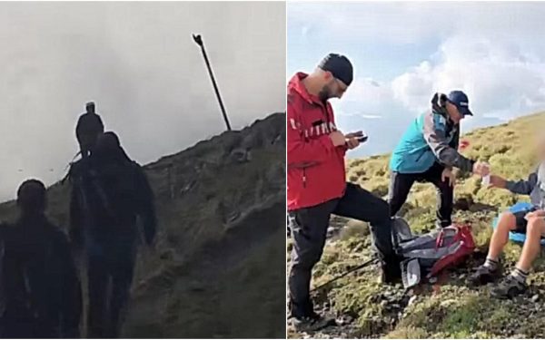 Bătrân pe Moldoveanu, lăsat singur de familie, omul s-a rătăcit