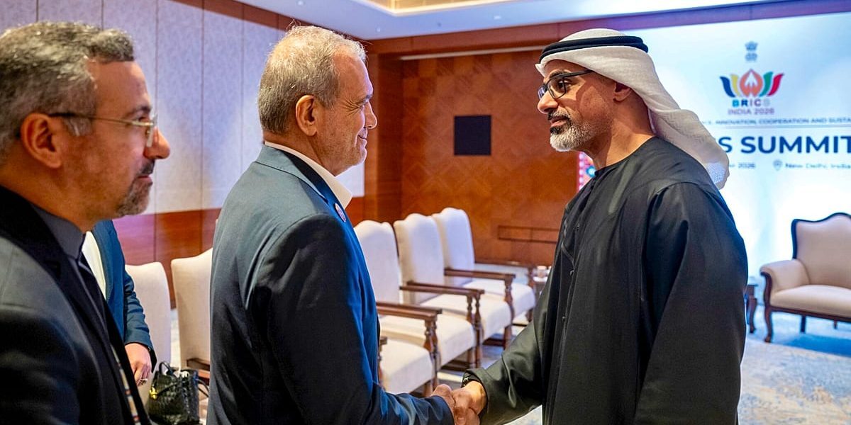 Lideri din Emiratele Arabe Unite și Iran, față în față la summitul BRICS