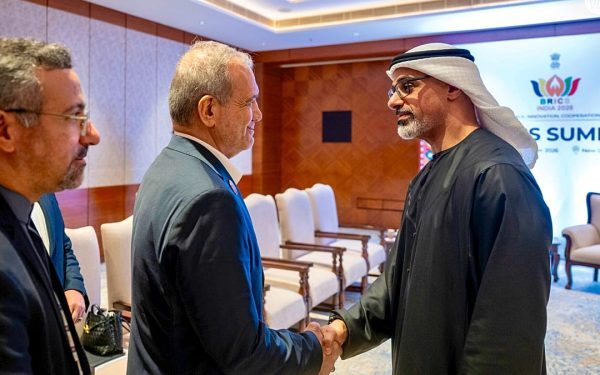 Lideri din Emiratele Arabe Unite și Iran, față în față la summitul BRICS
