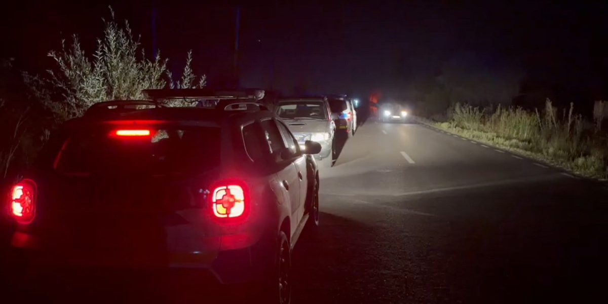 Fugar, 3 zile căutat pentru furtul mașinii din Bulgaria, prins în Dolj