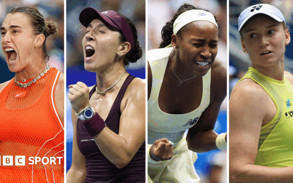 Sabalenka, Pegula, Gauff, Rybakina: semifinală istorică la US Open