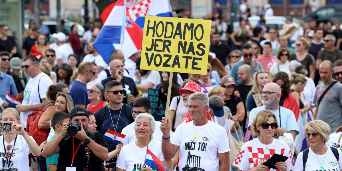 Croația: Protest masiv anti-deșeuri toxice