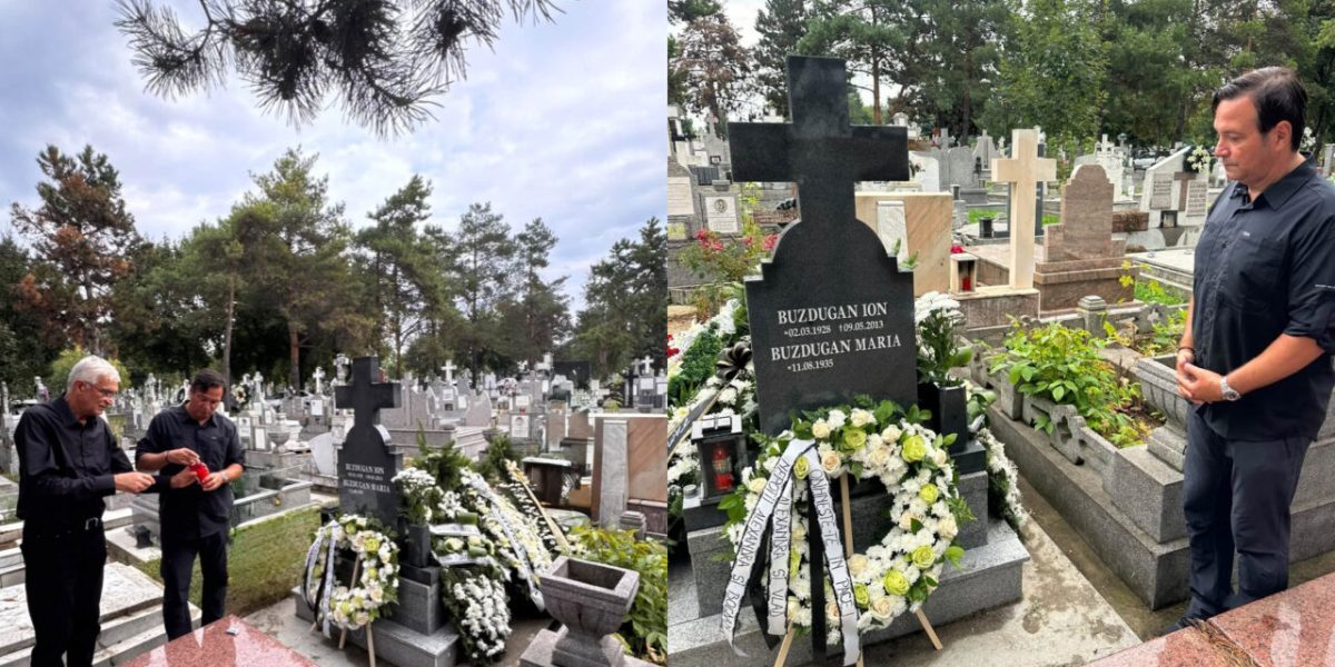 Buzdugan în doliu. Mama sa, la 91 de ani. Mesaj de adio