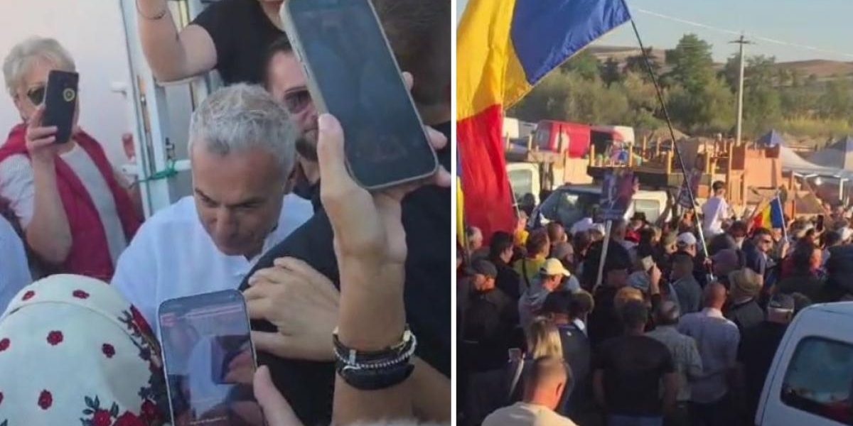 CĂLIN GEORGESCU, Campania electorală cu 1 leu: a cumpărat pătrunjel la piață