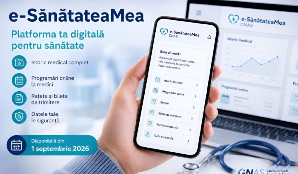 Sănătatea digitală, funcțională. Noi facilități, pe parcurs