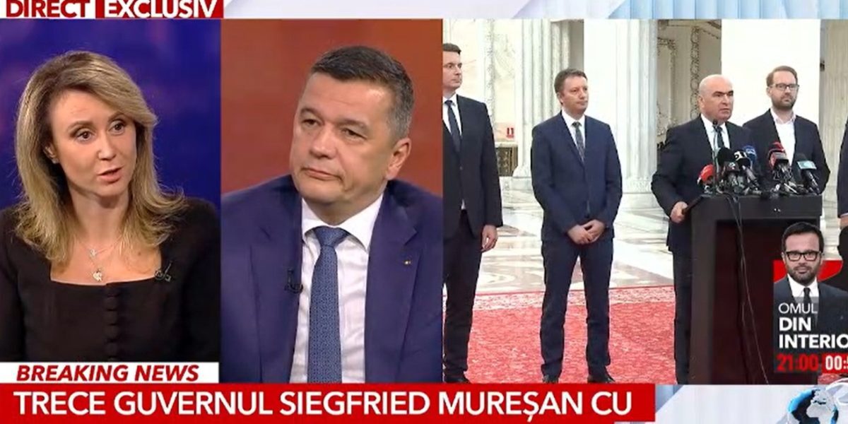 Grindeanu, despre Bolojan: „Trebuia să mă caute Mureșan, nu el”