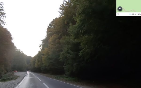 DN 1E, blocat pentru curse auto: Poiana Braşov-Râşnov, închis