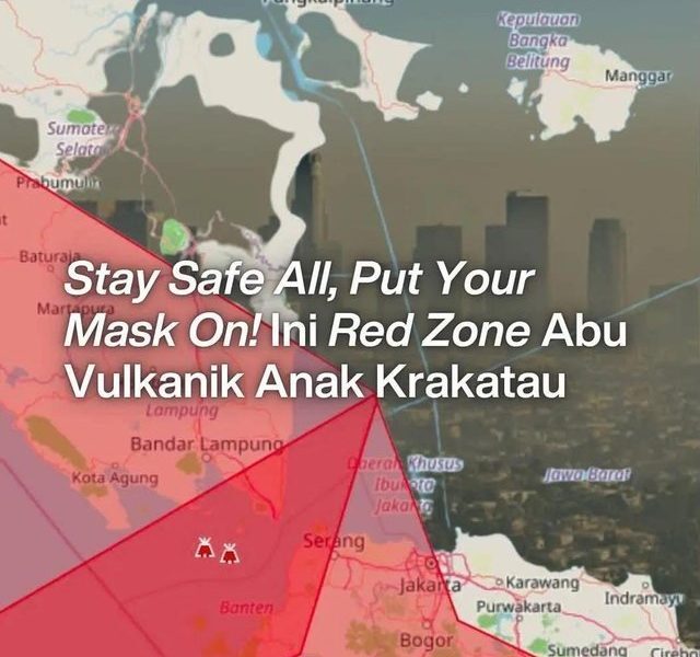 Jakarta închis: Erupție Anak Krakatau, zboruri suspendate