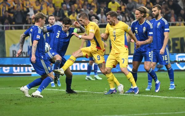 România, 0-1 cu Suedia. Tricolorii, a patra înfrângere la rând