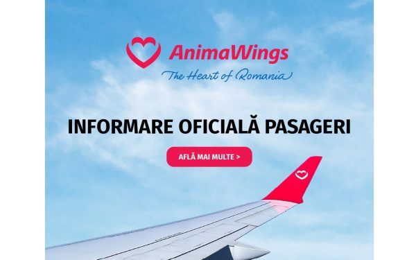 ANIMA WINGS în reorganizare judiciară: Anunț oficial din partea companiei